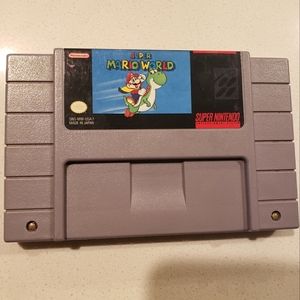 Super mario world for Super Nintendo